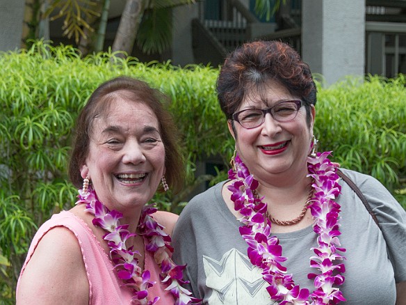 Becky and Max heading out for Mother's Day brunch on Sunday morning May 10, 2015 10:50 AM : Becky Laughlin, Kauai, Maxine Klein : Debra Zeleznik,David Zeleznik,Jawea Mockabee,Maxine Klein,Mary Wilkowski