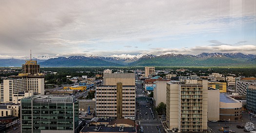 Alaska-008 Good morning Anchorage! Actually could be any time of day since the sun barely sets this time of year. Technically 11:30pm to 2am is 