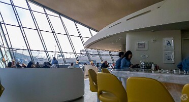 Pre-Trip Stay at the TWA Hotel Our fourth time staying at the TWA Hotel to avoid an insanely early 3 hour drive for our 7am flight to Anchorage