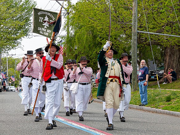 BurningOfTheShips2022-022 The Colonial Navy of Massachusetts Fife and Drum Corps based in Fall River, MA