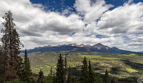 Jasper-034 Views from the first leg of the sky tram