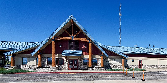 ManyGlacierHotel-001 After Waterton Lakes, it was time to enter the US at the bustling (NOT!) Babb, Montana border crossing on our way to Glacier National Park