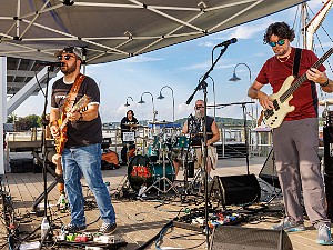 Local Faves the John Spignesi Band on the Dock