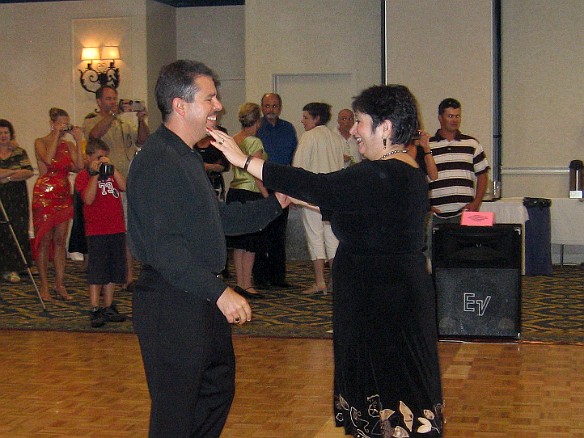 This was our first dance competition, we'd been taking lessons for just about a year at this point Aug 6, 2006 3:54 PM : Dancing, David Zeleznik, Maxine Klein