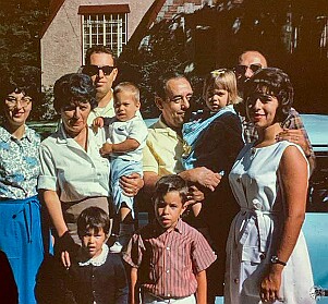 1964-1968, 7-11 Years Old Family gathering at my grandparents' house and Cub Scout graduation