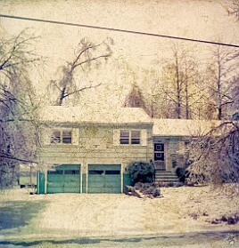 1974 A winter ice storm and chimney fire, plus Myra and I accompany Deb on a youth group trip to Atlantic City