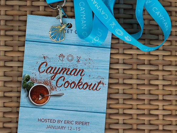 Friday morning and it's time to start eating and drinking at the Cayman Cookout! Jan 17, 2017 10:44 AM