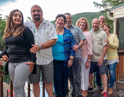 LakeGeorge2019-018 The annual police lineup of sibs and spouses (and soon to be spouses)