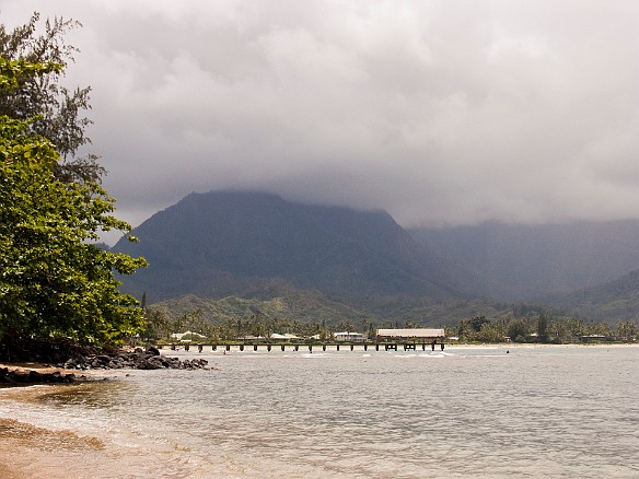 The Hanalei Pier was built in 1892. It is no longer used commercially. Apr 17, 2009 4:49 PM : Kauai