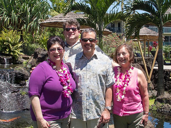 Great day for an outdoor Mother's Day brunch at Nanea, the restaurant at the Westin in Princeville. Travelling with our friends Billy and Becky Laughlin. May 13, 2012 11:14 AM : Becky Laughlin, Billy Laughlin, David Zeleznik, Kauai, Maxine Klein