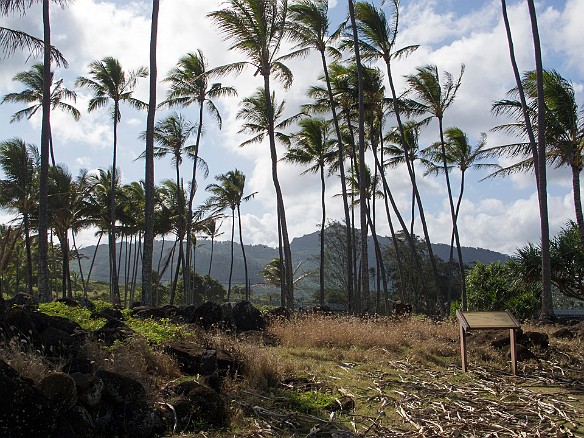 The remains of the Hikinaakala heiau May 19, 2012 4:08 PM : Kauai