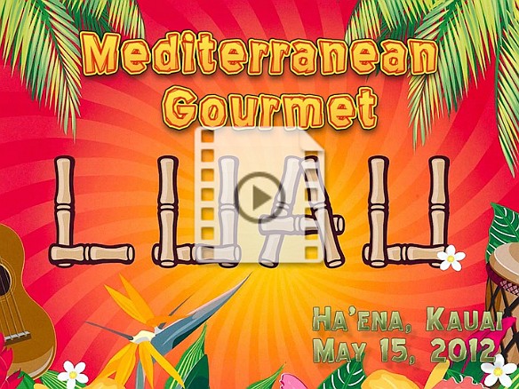 A video of some of the Mediterranean Gourmet Luau performances. The first hula is by a relative of the Colburns who is originally from Chicago. The second segment is three of Coppin's daughters dancing hula while his wife drums in the background. May 15, 2012 8:16 PM : video thumbnail