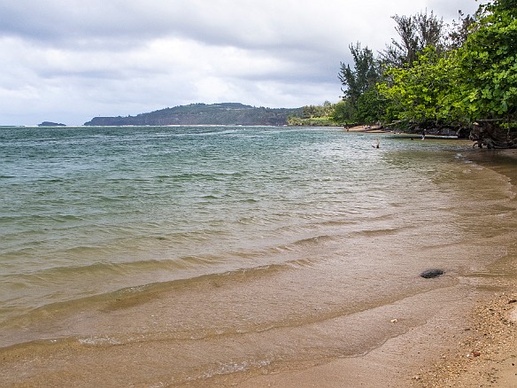 Wednesday, we beached it at Anini. A little cloudy at first, but then it cleared up nicely. May 15, 2013 4:35 PM : Kauai