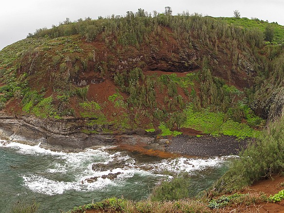 The area surrounding the lighthouse is a nesting area for endemic species and is a refuge managed by the National Fish and Wildlife Service May 19, 2013 1:59 PM : Kauai