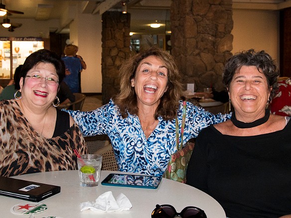 The happy trio- Max, Nalani Leonard, and Deb May 8, 2014 6:36 PM : Debra Zeleznik, Maxine Klein, Nalani Leonard, Oahu