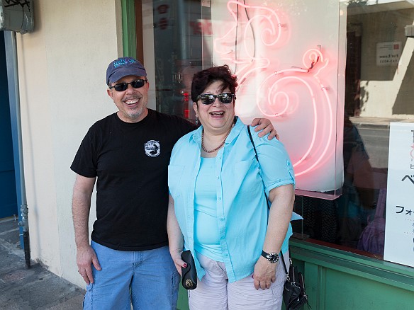 Lunch at one of our favorite spots, The Pig and the Lady in Chinatown May 11, 2017 2:49 PM : David Zeleznik, Maxine Klein
