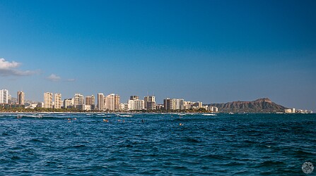 Oahu2026-015 We pass the Kewalo surf break as we pull out of the boat harbor 🏄