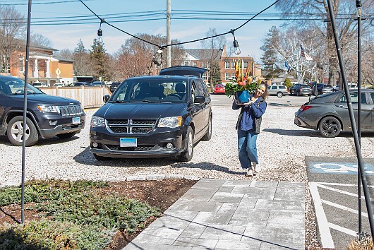 Maxine70thBirthday-009 Marlee Spector, the wife of my personal trainer Sam, owns one of the most prominent floral shops in the area. She arrived with the tropical arrangements that...