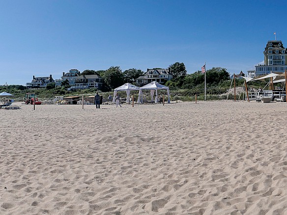 Ocean House 2019-013 Panorama of the beach at Watch Hill