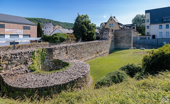 Boppard2025-019 Remains of the Römerkastell or Roman Fort that was built in the mid-fourth century