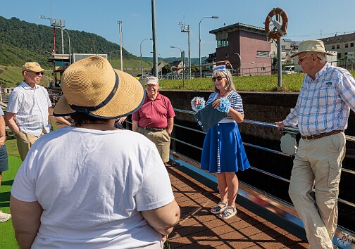 Koblenz2025-002 We had traveled about 135 km down the Moselle from Trier by the time we woke up the next morning, but we still had another 60 km to go before docking in Koblenz...