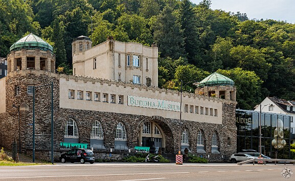 Luxembourg2025-001 We woke up Tuesday morning, pulled back the curtains in our cabin, and were a bit surprised to see ourselves docked right across the street from this Buddha...