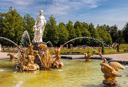 Nijmegen2025-037 The Venus Fountain is the main water feature in the lower gardens behind the palace