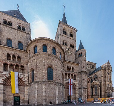 Trier2025-018 The High Cathedral of St. Peter in Trier is more commonly called just the Trier Cathedral and is the oldest cathedral in Germany, it's origins dating to Emperor...
