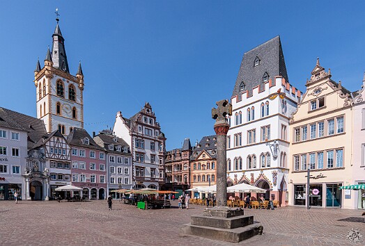 Trier2025-028 Market Cross on Trier's main market square