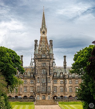 Edinburgh2024-006 Fettes College is a very upper-crust co-ed private boarding school that is rumored to be one of JK Rowling's inspirations for Hogwarts Academy (which she...