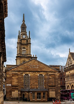 Glasgow2024-007 First day in Glasgow and time to explore the downtown area, St. George's Tron Church of Scotland