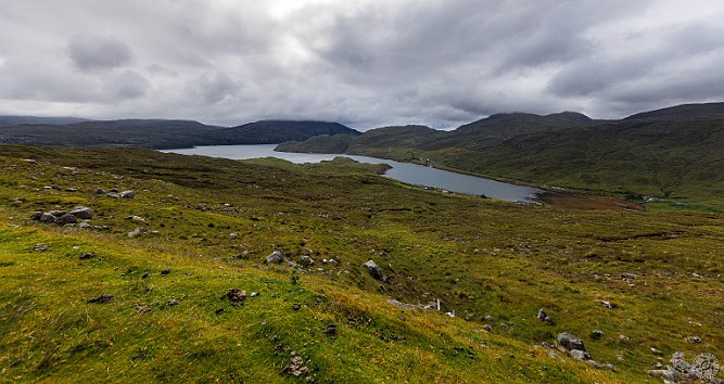 IsleOfLewisHarris2024-041 Loch Maraig is the small bay on the right that connects to the deeper Loch Shiophoirt (Seaforth) on the left. The further north we go on this trip, the fewer...