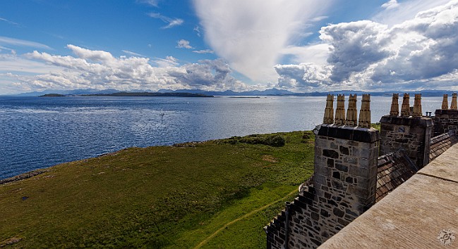 IsleOfMull2024-043 Dominating views from the top of the castle