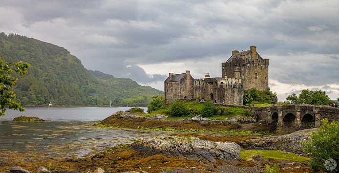 IsleOfSkye2024-006 Eilean Donan Castle is one of the most iconic castles in Scotland, located across a bridge from the Isle of Skye on the mainland. Little did we know until we...