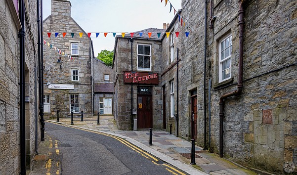 Shetland2024-011 The Lounge is a dive bar in real life, just like in the series where lots of goings on and plot reveals happen over a few pints and drams of whiskey