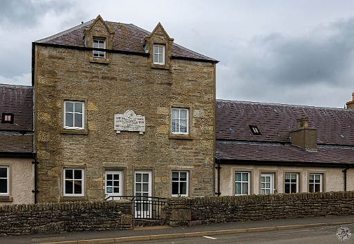 Shetland2024-019 Each building has a fascinating story. Originally built in the 19th century as an almshouse for destitute widows, this building is now a retirement home run by...