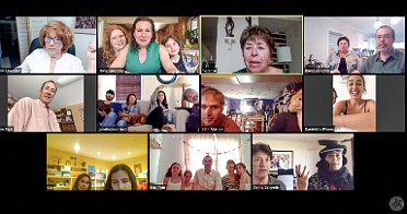 Pandemic Passover 2020 Our family virtual seder via Zoom during the height of the CoVID-19 crisis