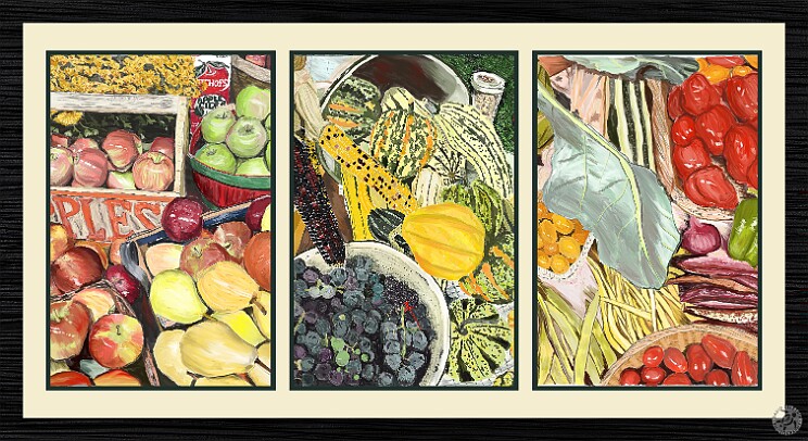 "Focus on Fall" Exhibition at Spectrum Gallery Max exhibited a triptych of her digital watercolors and I had two of my CT River photographs displayed as part of...