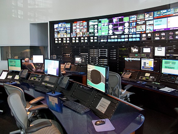 Broadcast control room Mar 30, 2011 3:03 PM : Newseum, Washington DC