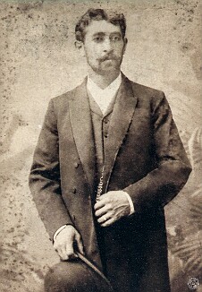 1890 circa SamuelZeleznik My paternal great-grandfather Samuel Zeleznik, my paternal grandfather Joe Zeleznik's father, circa 1890